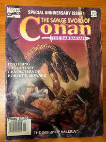 Comic: 'The Savage Sword Of Conan The Barbarian' no. 225