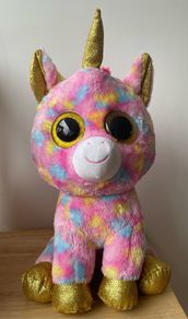 TY Silk Fantasia Unicorn Large Soft Toy