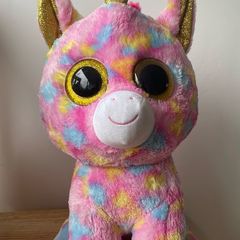TY Silk Fantasia Unicorn Large Soft Toy