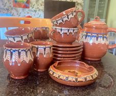 Handmade Bulgarian pottery