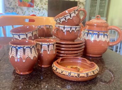 Handmade Bulgarian pottery