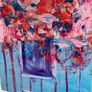 Original Painting Irish Abstract Floral Original Floral Painting Original Art contemporary Irish art Image 6