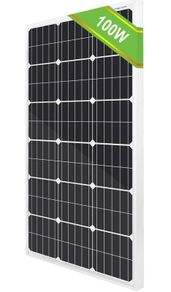 100W 12 Volt Solar Panel Monocrystalline 100 Watt Solar Module For Battery Charging Blue (FREE POSTAGE)