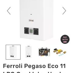 Ferolli water gas heater