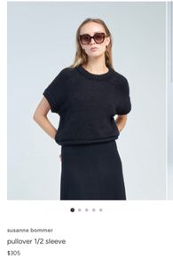 Susanne Bommer pullover 1/2 sleeve