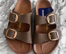 Birkenstock Arizona big buckle mocha brand new size 37 / uk 4.5