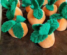 Snuffle dog carrot mat