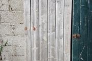 Traditional wooden garden gate