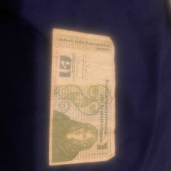 1989 one pound irish note