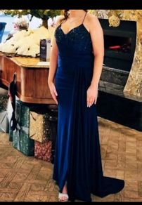 Navy debs dress