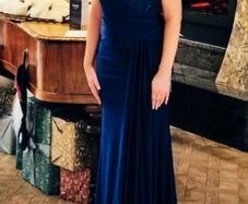 Navy debs dress
