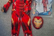 Iron man Deluxe outfit, 5-6yrs old
