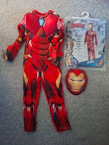 Iron man Deluxe outfit, 5-6yrs old