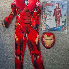 Iron man Deluxe outfit, 5-6yrs old