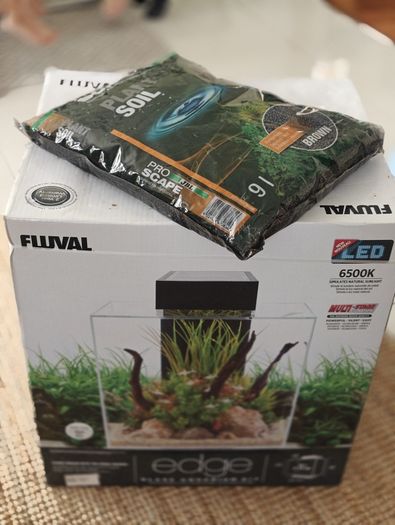 Fluval edge 2.0 46L aquarium