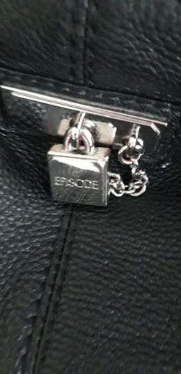Episode High Quality Black Leather Bag