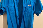 Hollister- Tokyo mens shirt Blue. Small