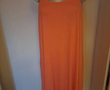 BNWT Obu orange mandarina strappy midi summer dress size XXL UK 20/22 EU48/50 Postage included