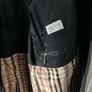 Vintage Trenchcoat Navy Check Image 2