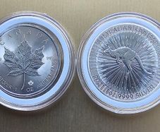 Silver 1 oz coins