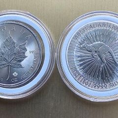 Silver 1 oz coins