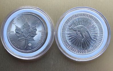 Silver 1 oz coins