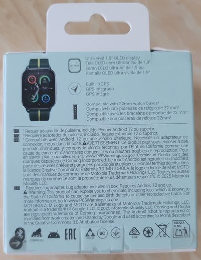 Moto Watch Fit