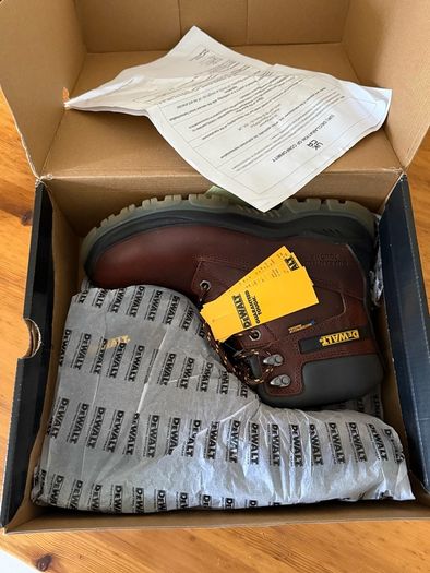 NEW DeWALT Titanium S3 Waterproof Safety Boots UK 7