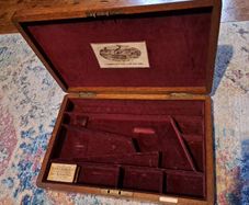 antique box for remington revolver 1855