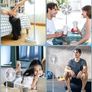 Portable Standing Fan with Remote Control, 7.5 Inch Foldable Pedestal Fans, 7200mAh Rechargeable Battery USB Powered Floor Fan, Height Adjustable, 4 Speeds Image 3
