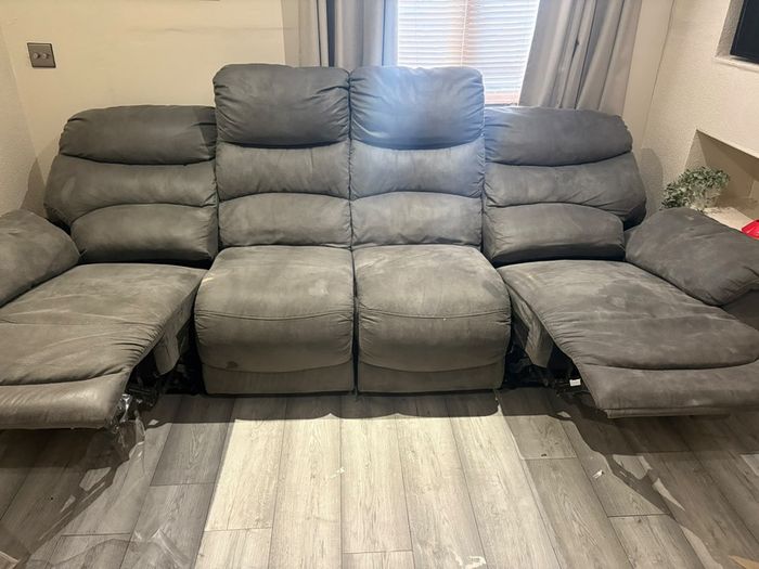 recliner sofa 4 seater good condition