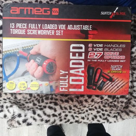 Torque screwdriver set