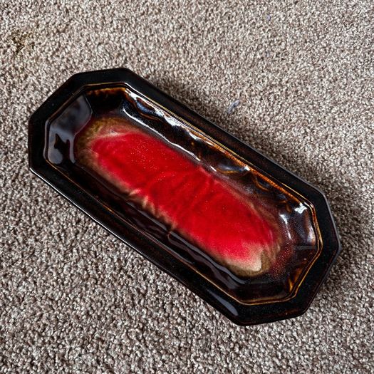 Narrow Rectangular Dish (205A), Louis Mulcahy Pottery