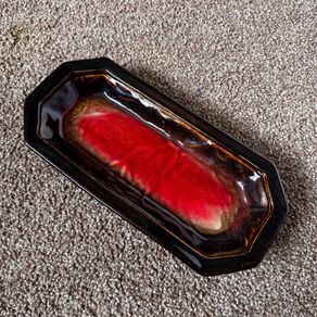 Narrow Rectangular Dish (205A), Louis Mulcahy Pottery