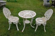 Cast Iron Table Medium- Set  Style H