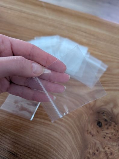 20 craft/storage zip lock bags