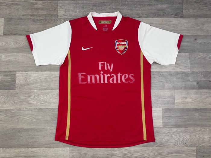 Genuine Vintage 2006 Nike Arsenal London Cesc Fabregas Hone Jersey Shirt Mens Small