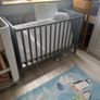 Baby Elegance Grey Baby Cot Image 3