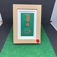 1916 Easter Rising miniature medal and irish volunteer badge
