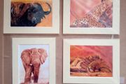 Four Simon Stevenson Safari Prints