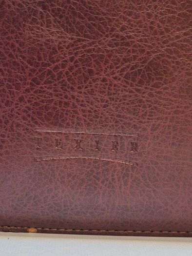 Vintage Texier Leather Bag Briefcase