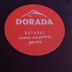 Dorada : Natural Como Nuestra Gente - Tenerife Beer Mat