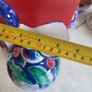 Lovely Hand Painted Portugal 12" Vase Alcobaca Style Portuguese 30/58 Been Reappeared Image 5