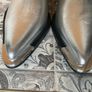 RARE! Paco Rabanne H&M Shimmering Metallic Leather Chelsea Boots Limited Collaboration Image 10