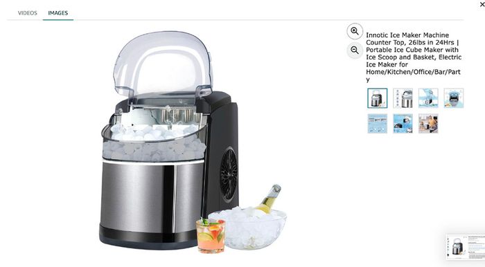 Counter top Ice Making Machine