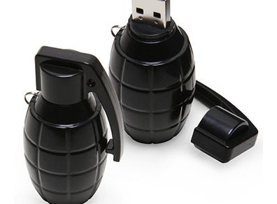 New 32 GB USB Grenade Shape Flash USB Memory Stick Pen Drive 32G #776