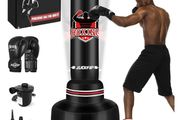 Punching Bag with Stand Adult 70 Free Standing Boxing Bag with Boxing Gloves and Electric Air Pump, Women Men Stand Kickboxing Bags for Training MMA Muay Thai Fitness Beginners