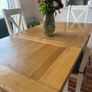 dinning room table and 4 chairs , glass for top of table Image 2