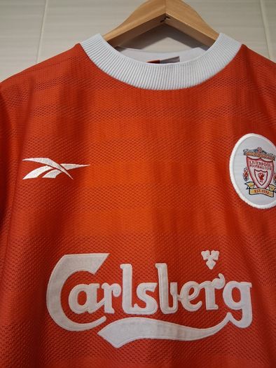 Liverpool Jersey. Official Reebok Home Jersey From Season 1998/2000. Authentic Original From 1998. Not A Modern Day Remake.