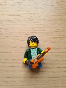lego violin kid collectible series 21